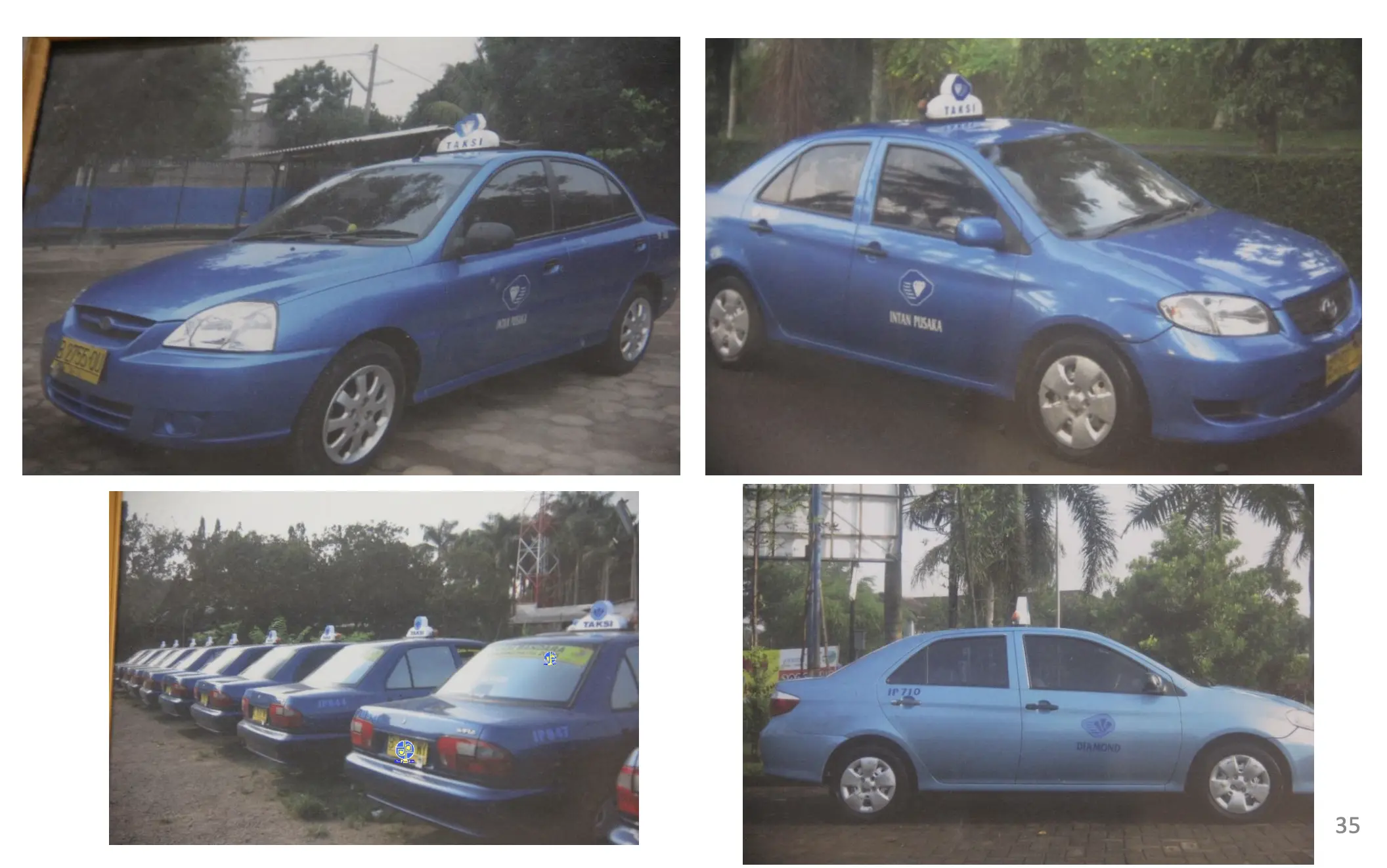 Toyota Limo, Proton Wira, Kia Rio